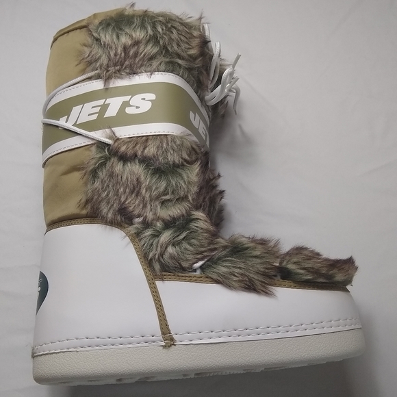 NY Jets Logo NFL Boots - Picture 1 of 9